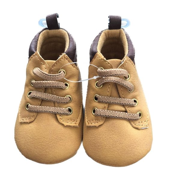 Carter's Other - Child of Mine Carters Tan Crib Shoes Work Boot Style Size 0-3 Months